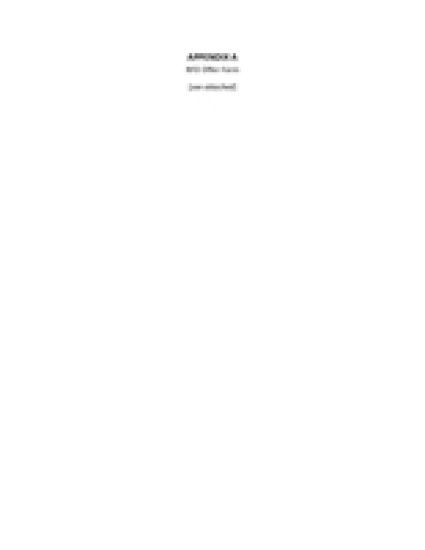 Appendix A - Offer Form